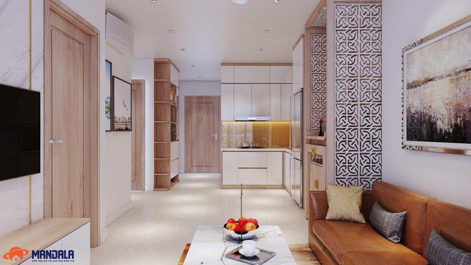 Thi công nội thất chung cư Vinhomes Ocean Park