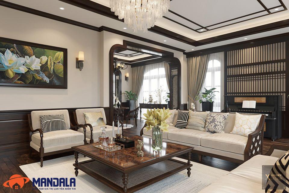 Thi công nội thất biệt thự Dương Nội